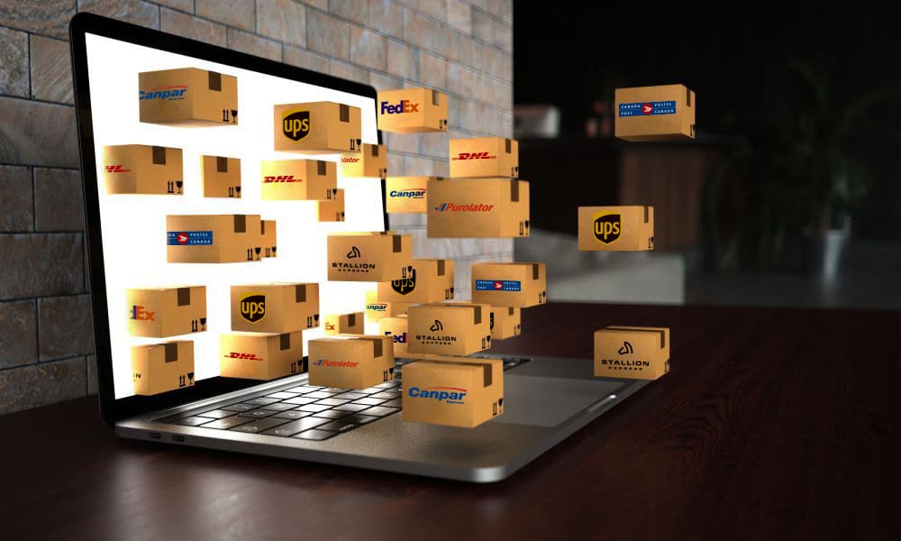 delivery schedules of major carriers