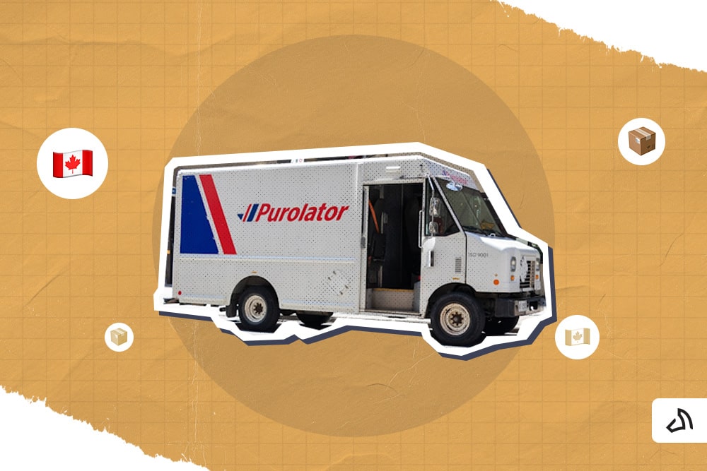Purolator's delivery van