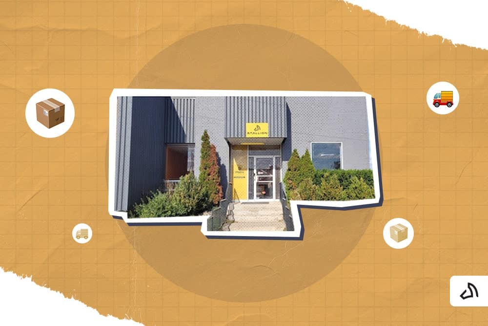 Stallion's facade and office entrance