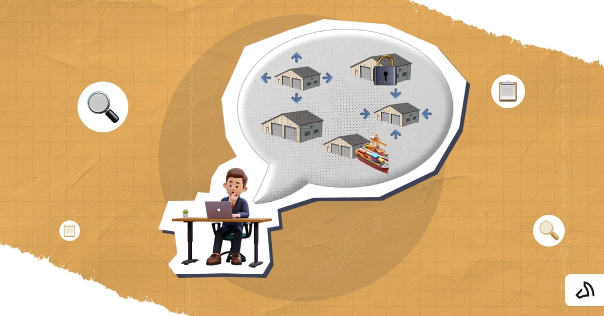 A person thinking about different kinds of eCommerce warehouses