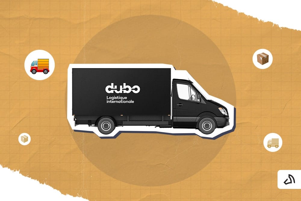 The Dubo Logistics International delivery van