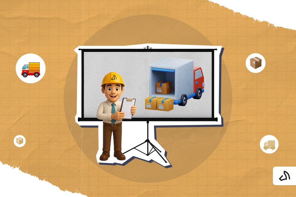 A 3D-rendered person holding a clipboard 